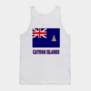 The Pride of the Cayman Islands - Cayman Islands Flag Design Tank Top